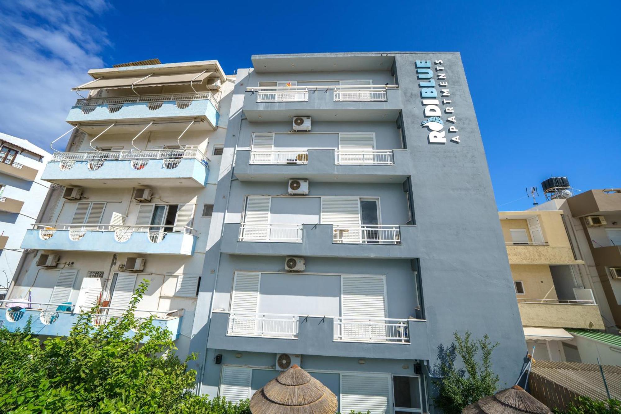 Rodi Blue Apartments Amoudara  ภายนอก รูปภาพ