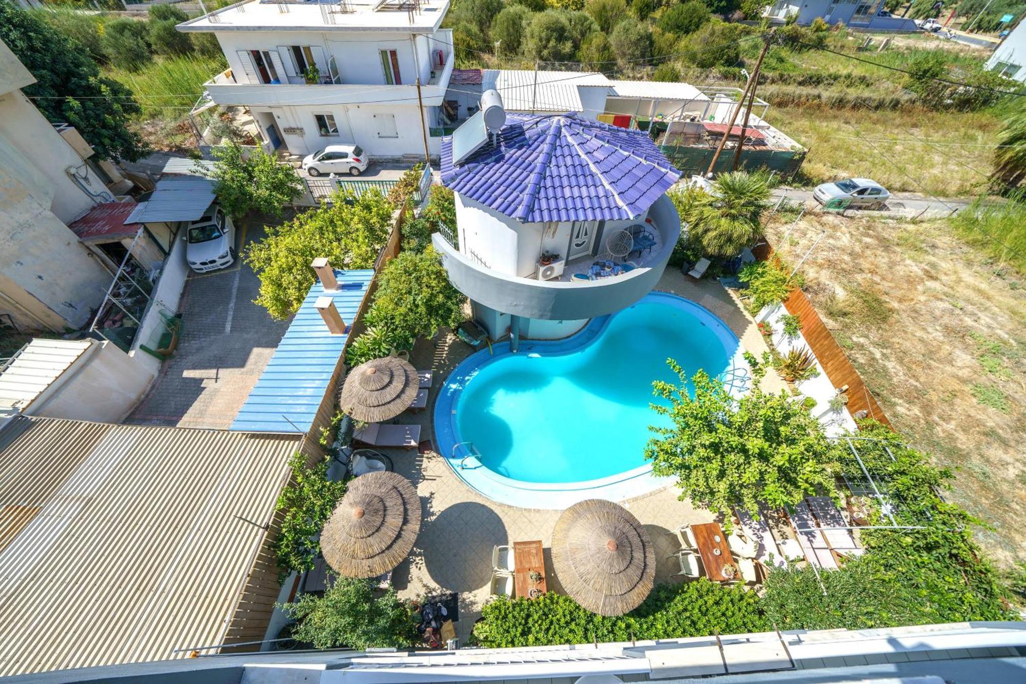 Rodi Blue Apartments Amoudara  ภายนอก รูปภาพ
