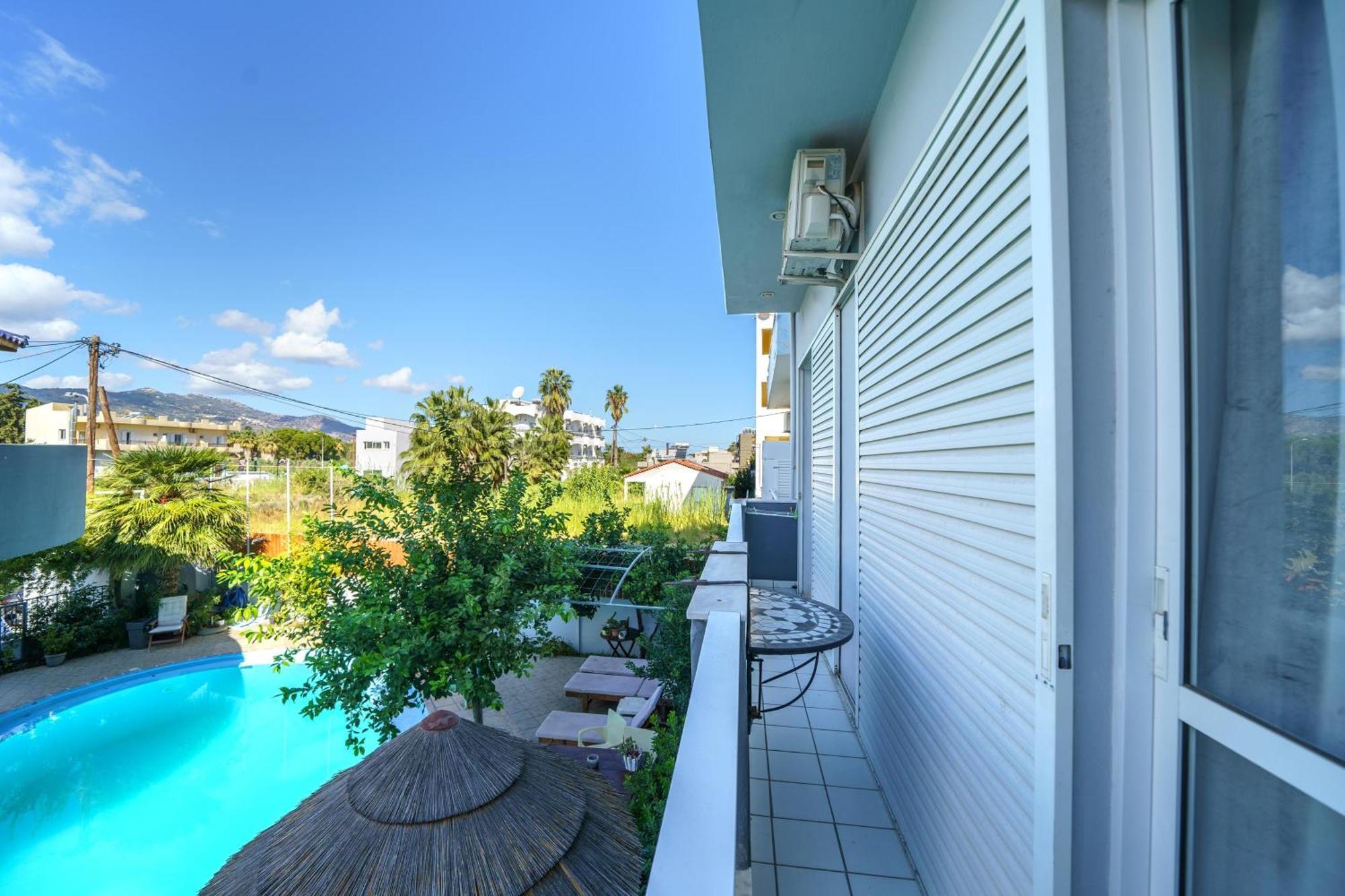 Rodi Blue Apartments Amoudara  ภายนอก รูปภาพ