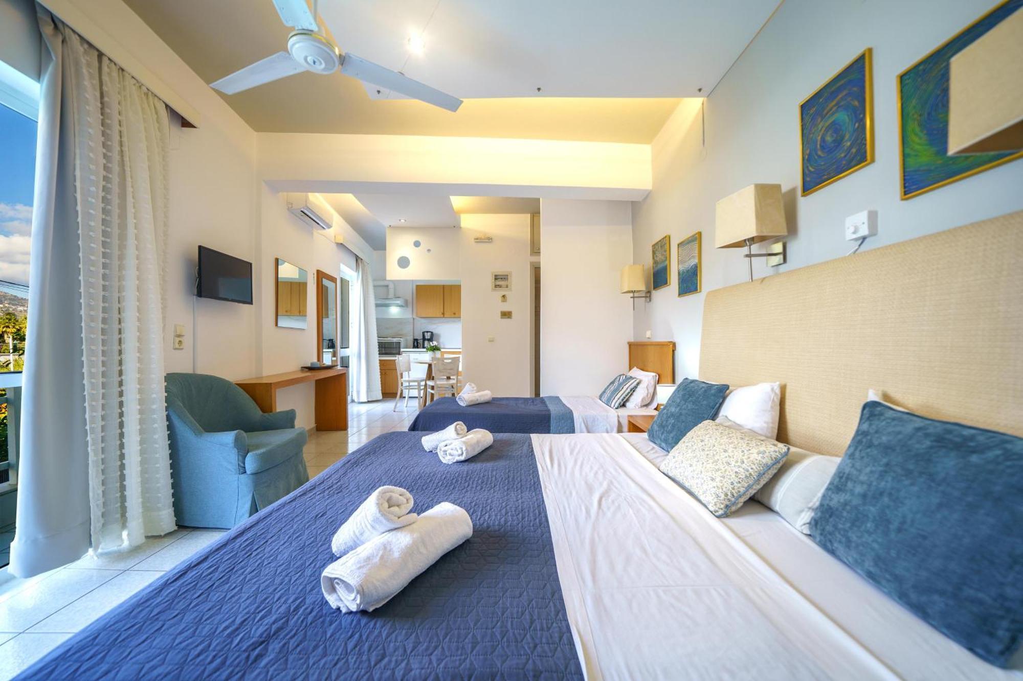 Rodi Blue Apartments Amoudara  ภายนอก รูปภาพ