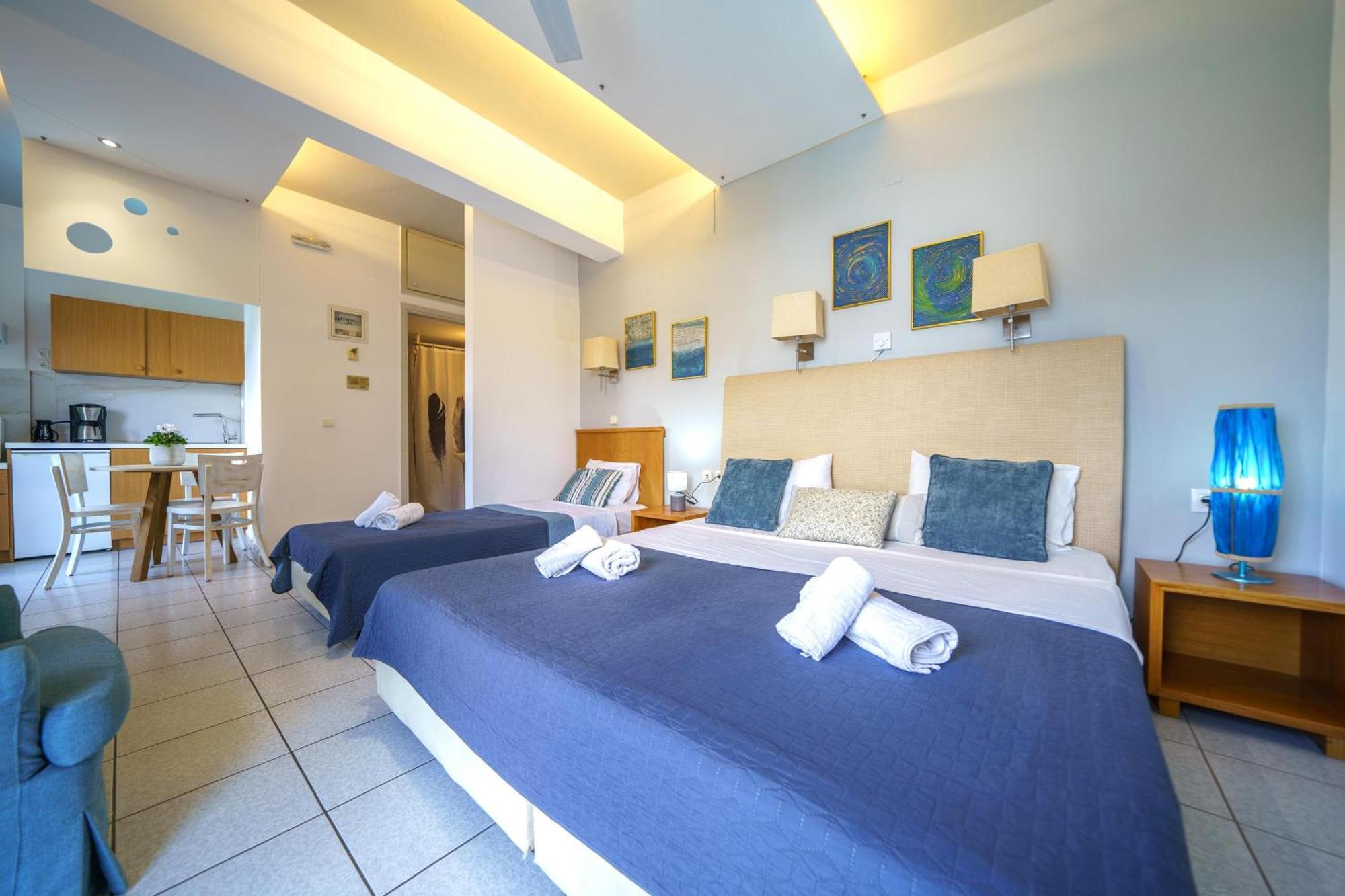 Rodi Blue Apartments Amoudara  ภายนอก รูปภาพ